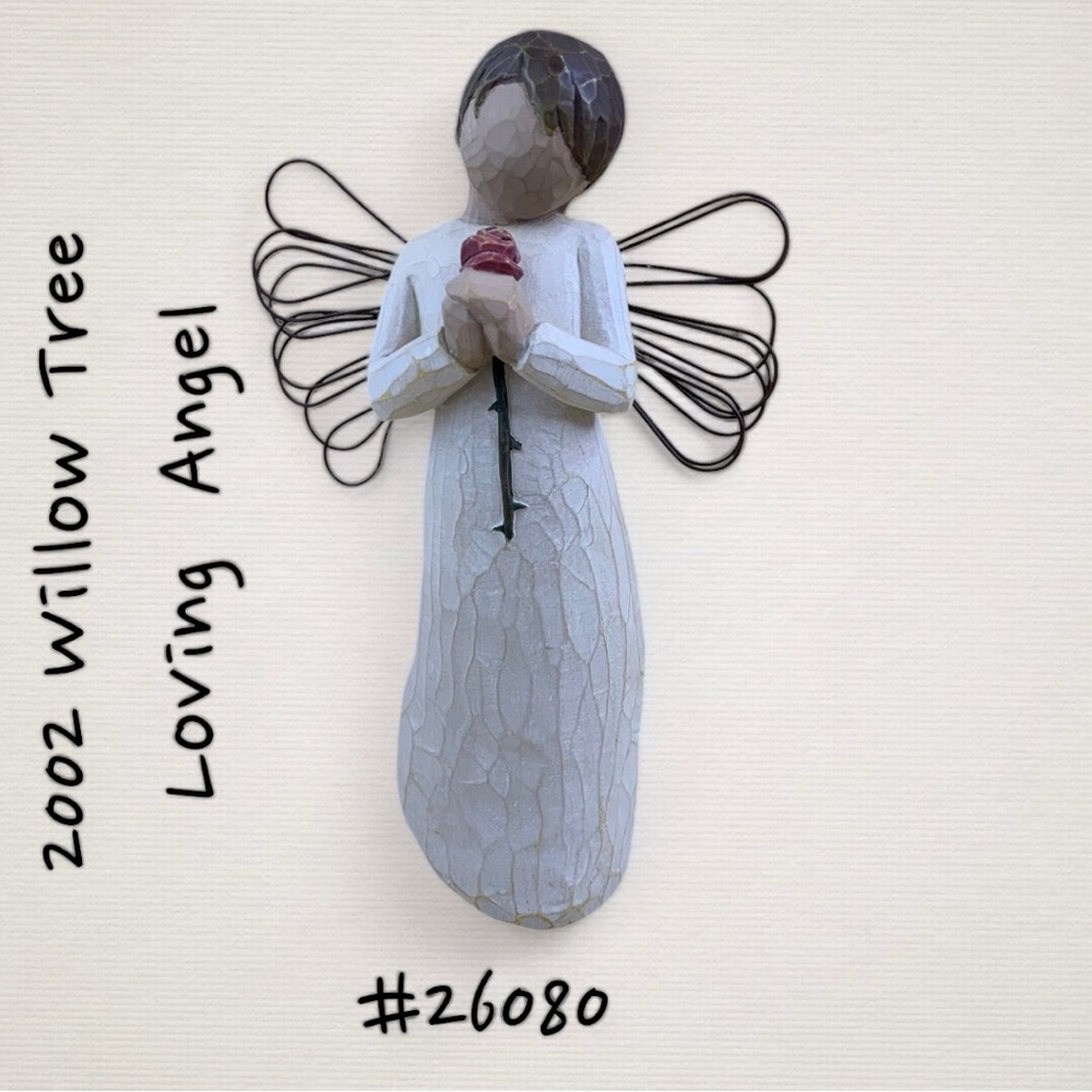Willow Tree “Loving Angel” Sculpted Hand-Painted Figure 5.5”